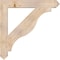 Ekena Millwork Funston Arts & Crafts Smooth Bracket, Douglas Fir, 5 1/2"W x 44"D x 44"H BKT06X44X44FST03SDF - alternate 3